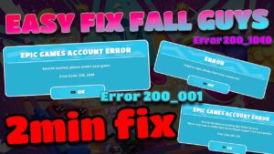 Lee más sobre el artículo ▷ Solution: Fix: Fall Guys Error Code 200_1040 2022
