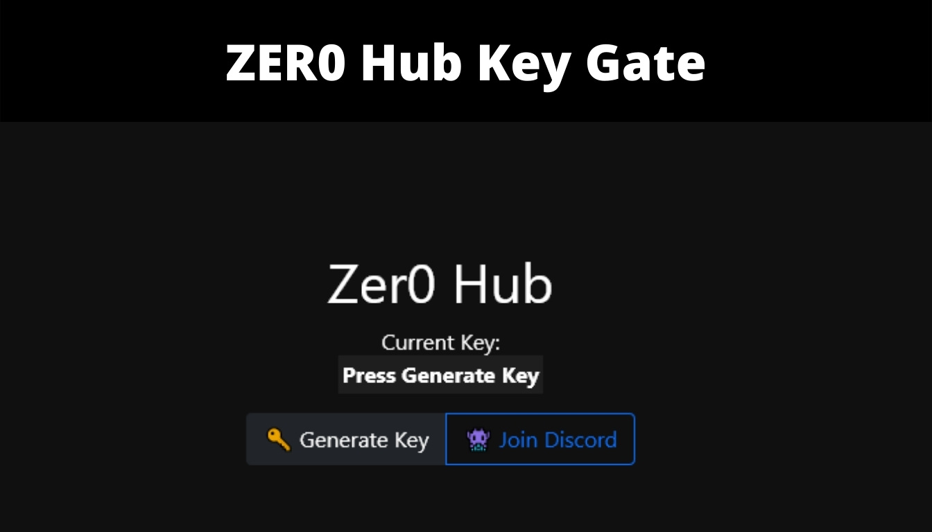 En este momento estás viendo ▷ Download: ZER0 Hub Key Gate – July 2022
