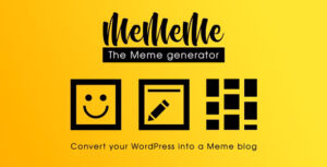 Lee más sobre el artículo ▷ MeMeMe v2.0.5 – The Meme Generator | WP Plugin